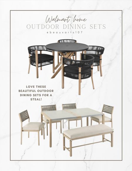 Shop these beautiful and affordable outdoor dining sets for a steal!!

#LTKstyletip #LTKsalealert #LTKhome