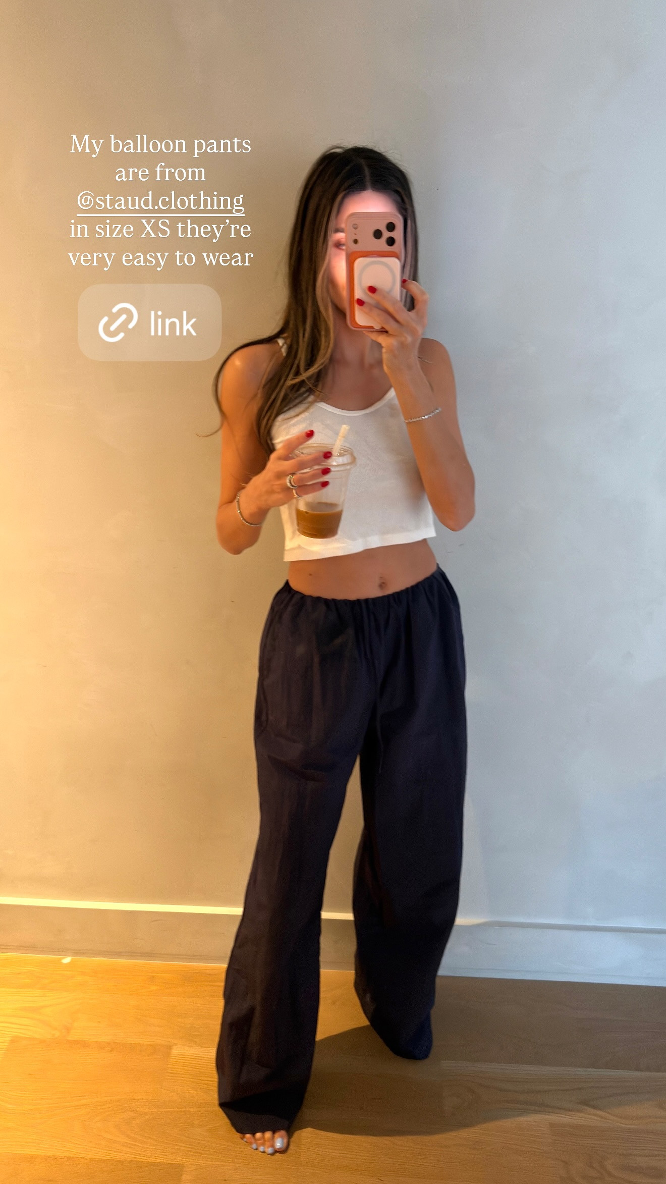 These Staud pants are so cute! I'm wearing size XS 

 #LTKootd