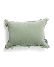 14x20 Velvet Scalloped Edge Pillow | Home | Marshalls | Marshalls