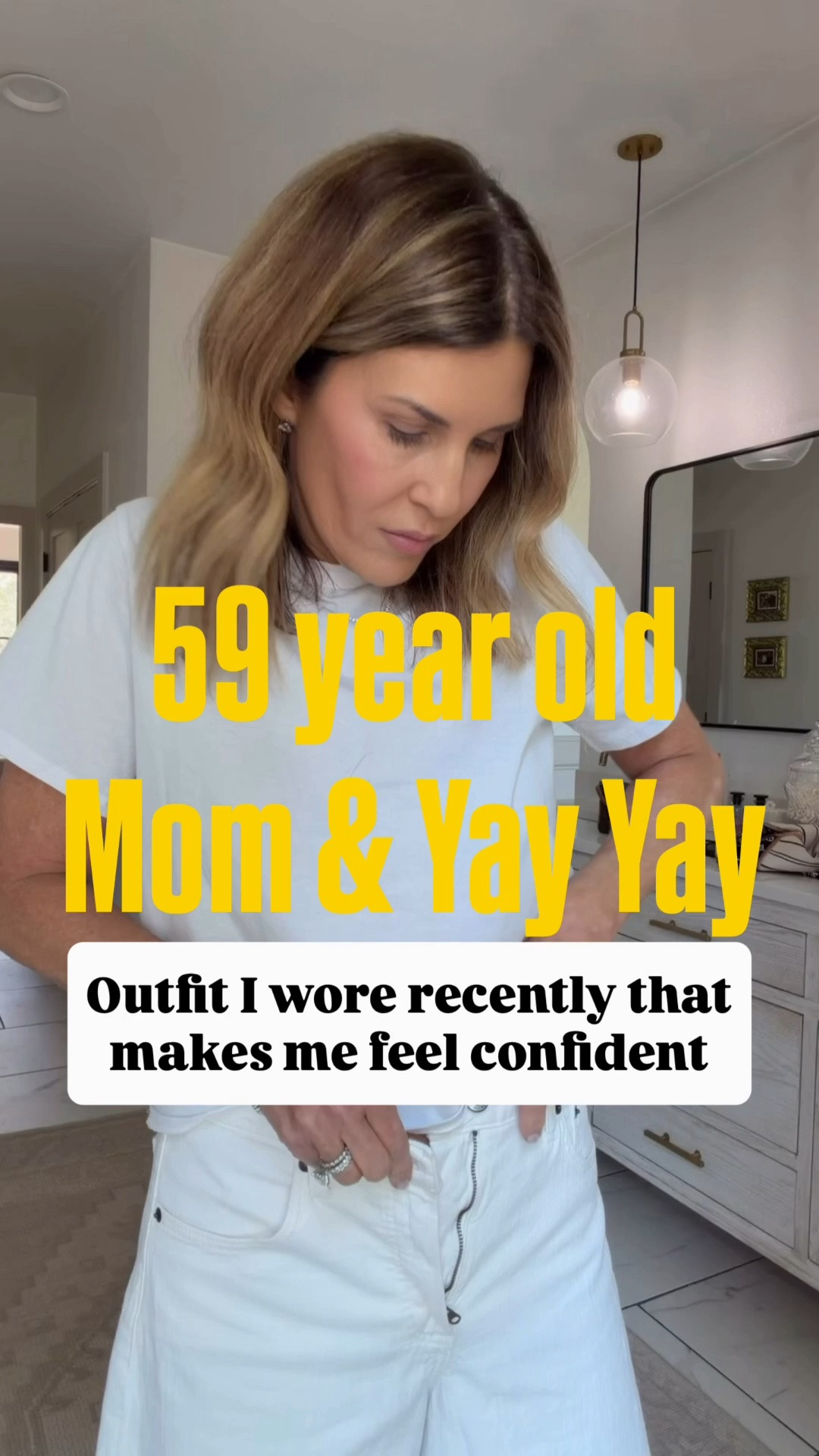 What I'm actually wearing as a 59 y/o empty nester mom and yay yay to make me feel comfortable and confident
Comment YES and I'II
send you the details!
Everything is linked on my profile in the @shop.Itk app.
Search and follow @thespoiledhome or you can also source everything by clicking on the link in bio.
Easy outfits, summer style, minimal outfits, outfit ideas, over 50 fashion, white pants, travel outfit, effortless style, midlife lifestyle, chic style, casual affordable finds, style over 50, beauty faves

Wearing a medium top and size 27 pants

#LTKdayinmylife #LTKgrwm #LTKOver40