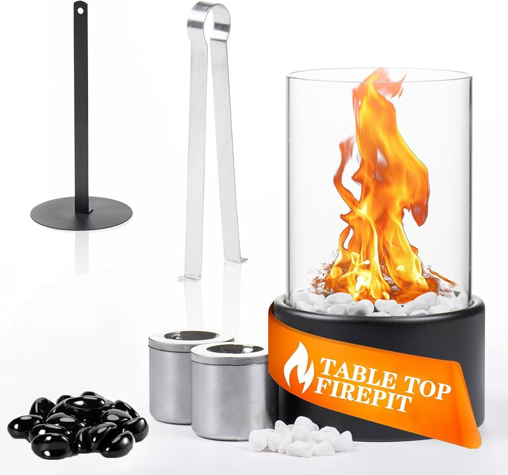 Table Top Firepit, Safety Mini Indoor Fire Pit Tabletop, Table Fire Pit Tabletop, Tabletop Fire P... | Amazon (CA)