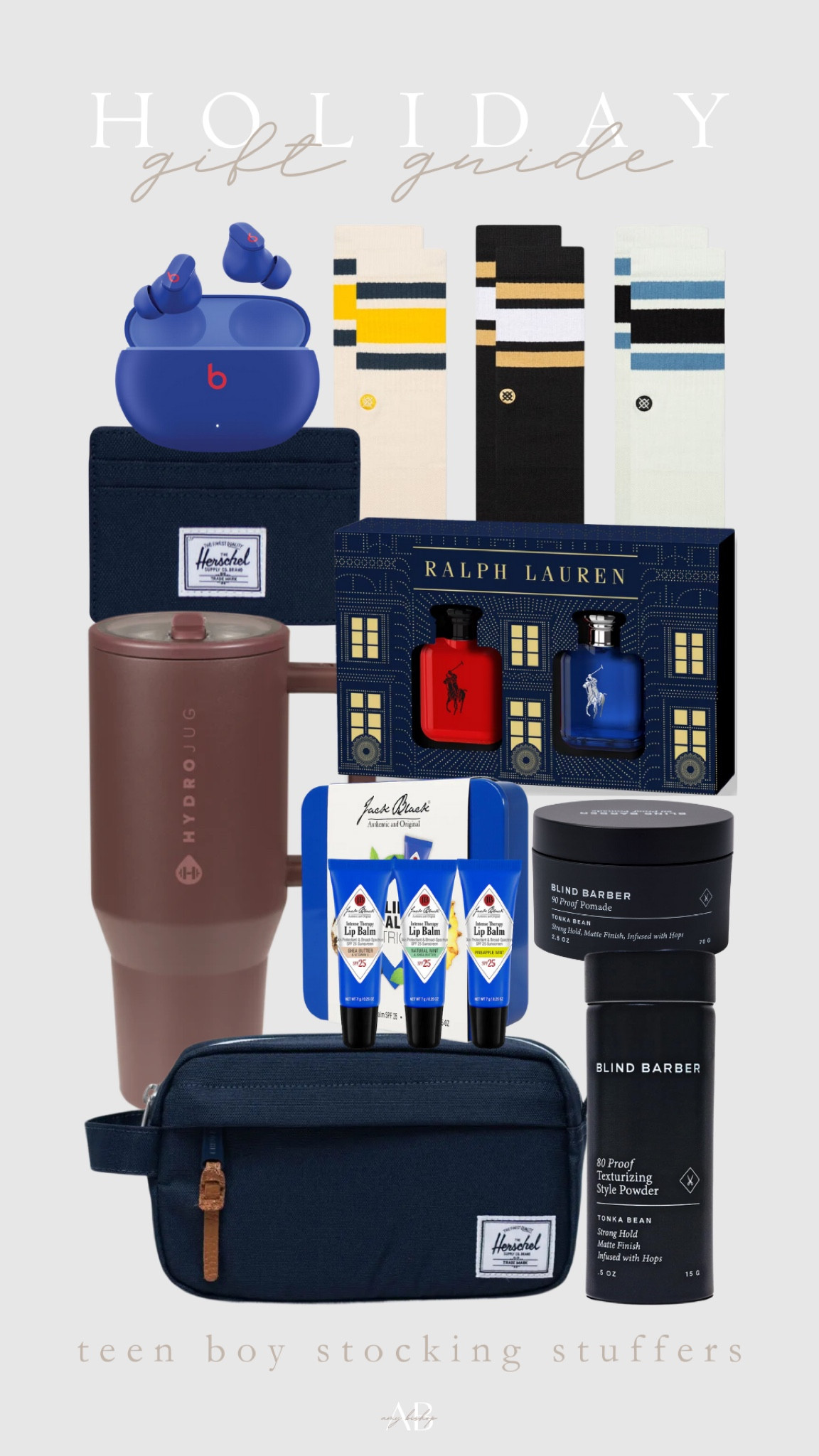 • holiday gift guide •

a gift guide curated to help you find the best stocking stuffers for your teen boys or husbands/dads. 

#LTKCyberWeek #LTKGiftGuide #LTKMens