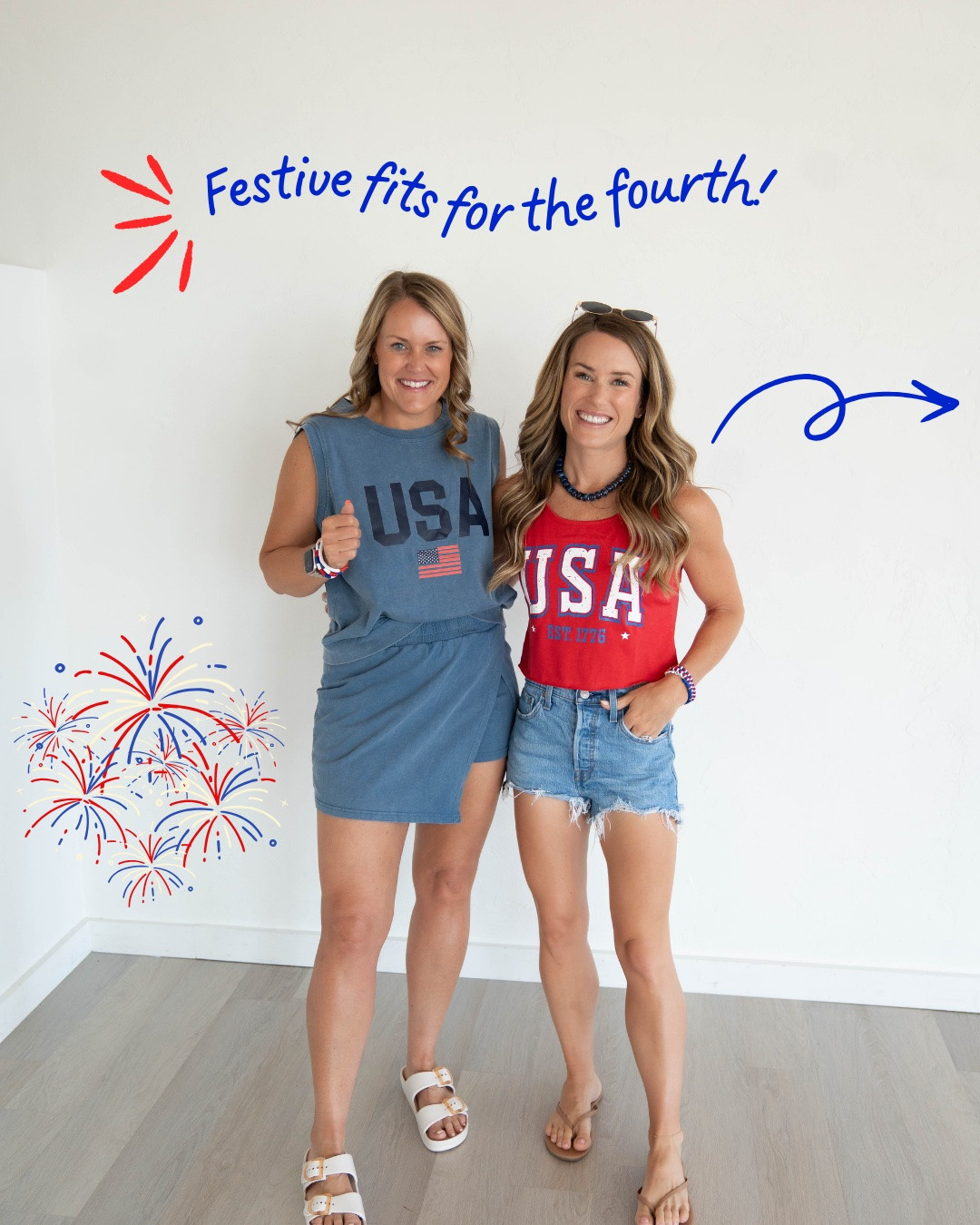 Red, white, and cute! ❤️🤍💙 Whatever your 4th of July plans may be, these festive looks have you covered. Which look is your favorite? 

#4thofjuly #summeroutfits #fourthofjulyoutfit #midwestmom #momstyle

#LTKmomlife #LTKootd #LTKgrwm