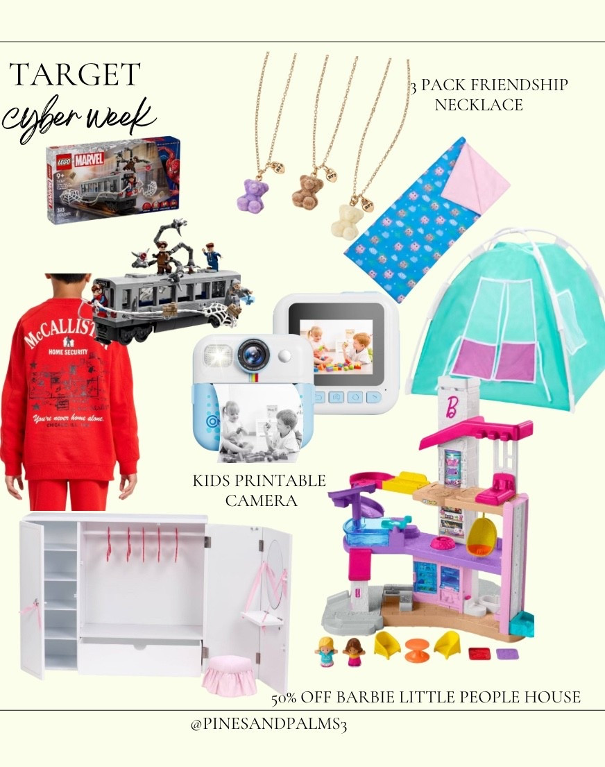 Cyber week
Toys
Gift ideas 

#LTKGiftGuide #LTKCyberWeek #LTKHoliday