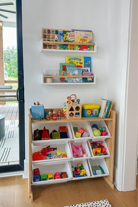 Playroom Organization, Playroom Storage, Toy Storage, Floating Bookshelf, Kids Room Inspo 

#LTKHome #LTKKids #LTKFindsUnder100