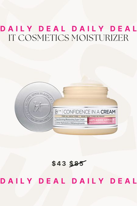 This IT Cosmetics Moisturizer is on sale for today only!!

Makeup sale, beauty sale, macys, beauty on sale, it cosmetics 

#LTKbeauty #LTKsalealert