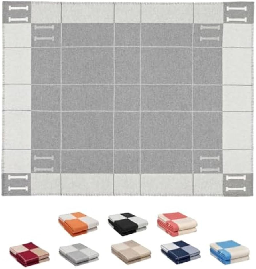 h Blanket Soft Throw Blanket Faux Fleece Cashmere Plaid Warm Shawl Thick Knitted Plush Cozy Comfy... | Amazon (US)