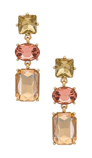 petit moments Allie Earrings in Metallic Gold. | Revolve Clothing (Global)