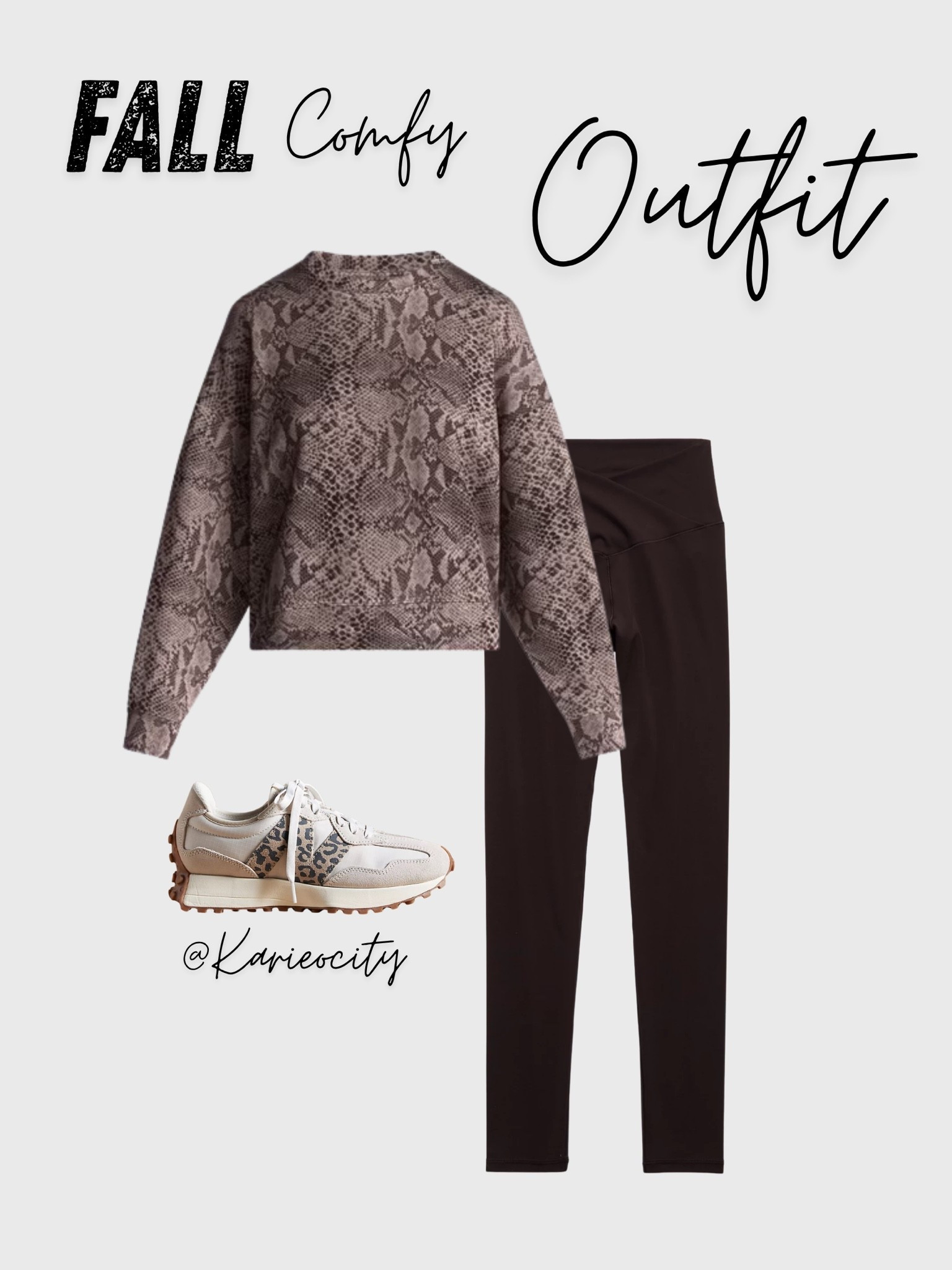Fall Comfy Outfit 🤎🍂

I can’t believe this top is from Walmart !! Loving the animal print and it’s perfect for fall🍂

Fall Outfit// Fall Fashion// animal print // Fall fashion// Walmart// Aerie leggings

#LTKSeasonal #LTKOver40 #LTKActive