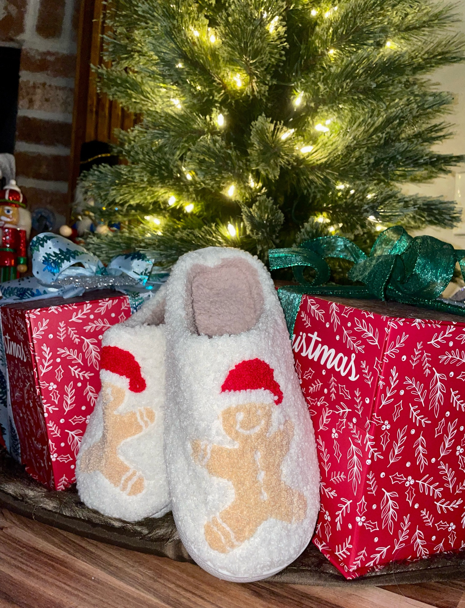 Christmas morning ready ☕️🎅🏼🎄
#christmas #slippers #christmasslippers

#LTKHoliday #LTKSeasonal #LTKshoecrush