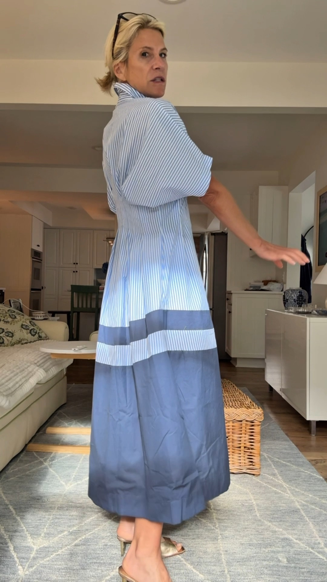 Avara 30% off sale ends tonight!!  This striped midi is extremely classic -something you can throw in to go to lunch or dinner !

#LTKootd #LTKOver40 #LTKSaleAlert