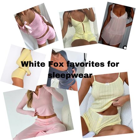 White fox sleep wear that I love!! So many cute colors that are a must for spring and summer😇 Linked below are similar sets from Amazon!

#LTKover40 #LTKSeasonal