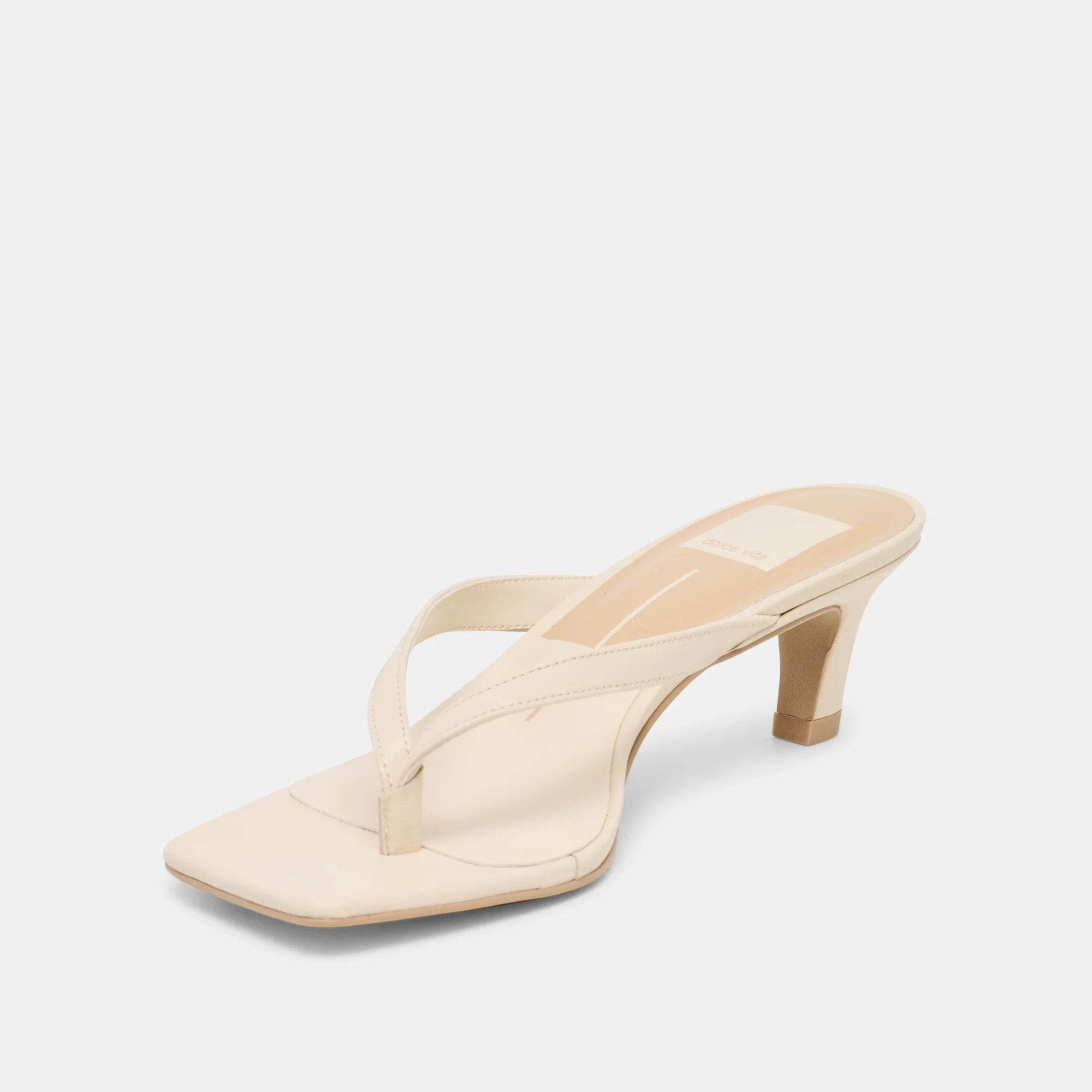 RAMIA Bone Leather Thong Heels | Dolce Vita | DolceVita.com