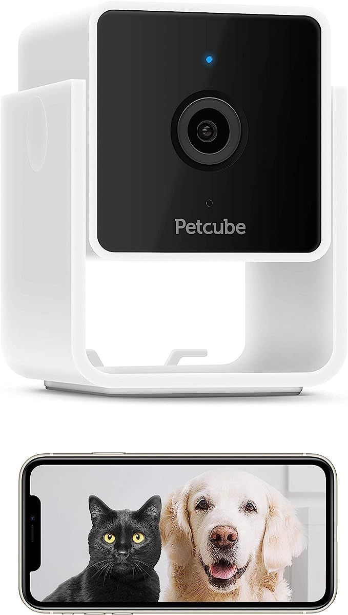 [New 2020] Petcube Cam Pet Monitoring Camera with Built-in Vet Chat for Cats & Dogs, Security Cam... | Amazon (US)