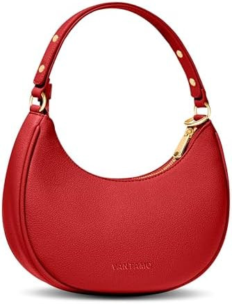 Vantamo Crescent Bags For Women with RFID Protection, Half Moon Clutch Purses for Women with Anti... | Amazon (US)