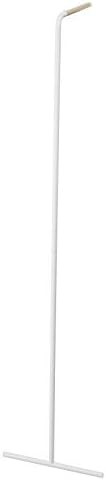Yamazaki Home Rack Leaning Slim Coat Hanger, Space Saving, One Size, White | Amazon (US)