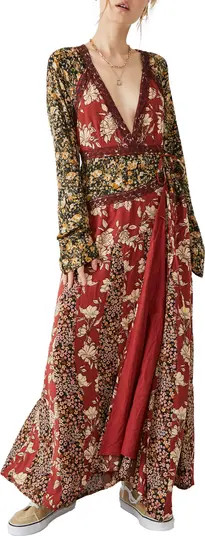 Free People Tilda Mixed Floral Long Sleeve Maxi Dress | Nordstrom | Nordstrom