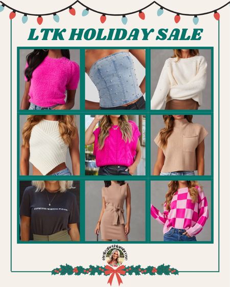 Today is the day the LTK Holiday Sale starts!! 
VICI is on fire right now with their fall styles!! I’m seriously loving all of their new arrivals too! Grab some cute staples for a discounted price! Their sale tab has some really good picks too! 
The styled collection, urban outfitters, Madewell and Neiwai are also participating but I don’t really shop those!! 
The holiday sale is November 9-12!! Check out my collection “LTK Holiday” for everything that’s on sale!!🤍❤️💚 

#vici #top #sweatertank #tank #sweater  #fall #style #bottoms #workpant #pants #booties #workwear  #thanksgiving #colorful #christmas

#LTKHoliday #LTKHolidaySale #LTKSeasonal