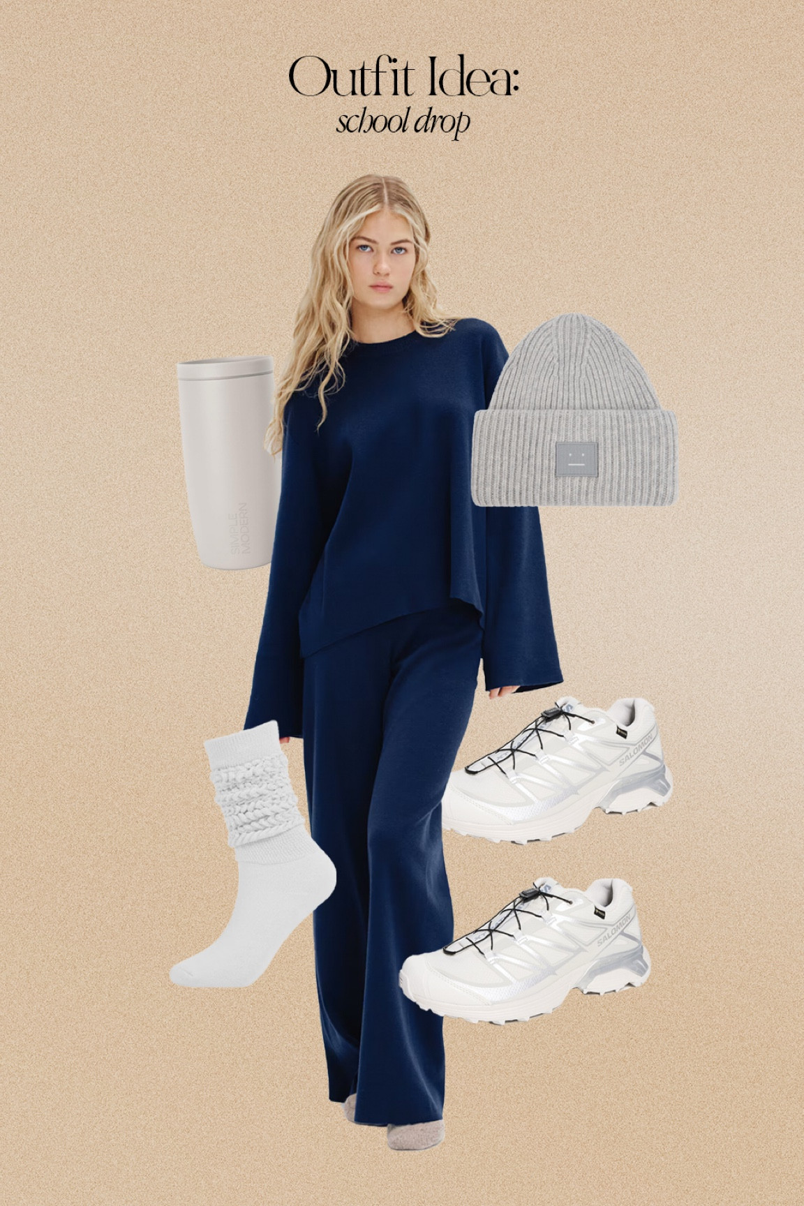 School drop outfit idea 🛒