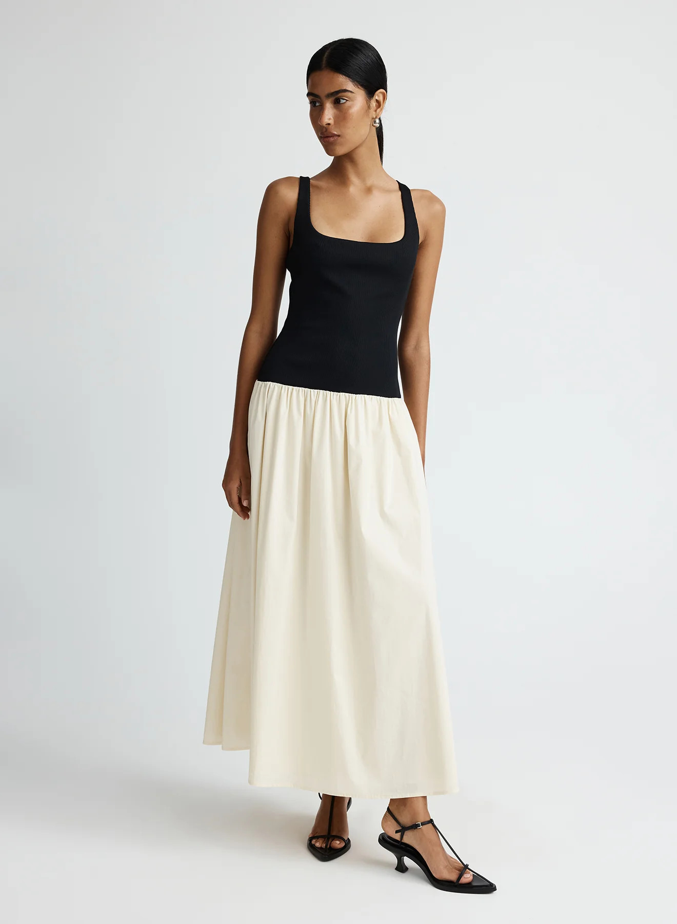 MALORIE DRESS (CALICO W/ EBONY) | Anna Quan (Global)