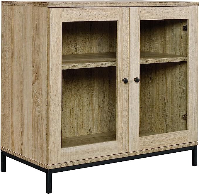 Sauder North Avenue Display Cabinet, For TVs up to 32", Charter Oak finish | Amazon (US)