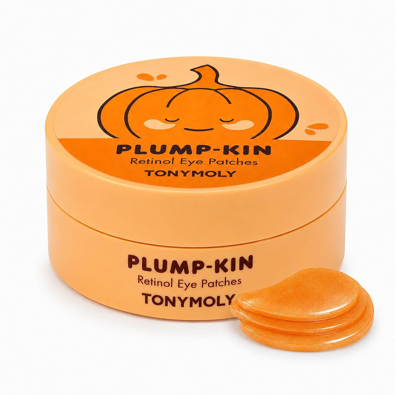 TONYMOLY Plump-kin Pumpkin Retinol Under Eye Patch, Dark Circles, 30 Pairs | Amazon (US)