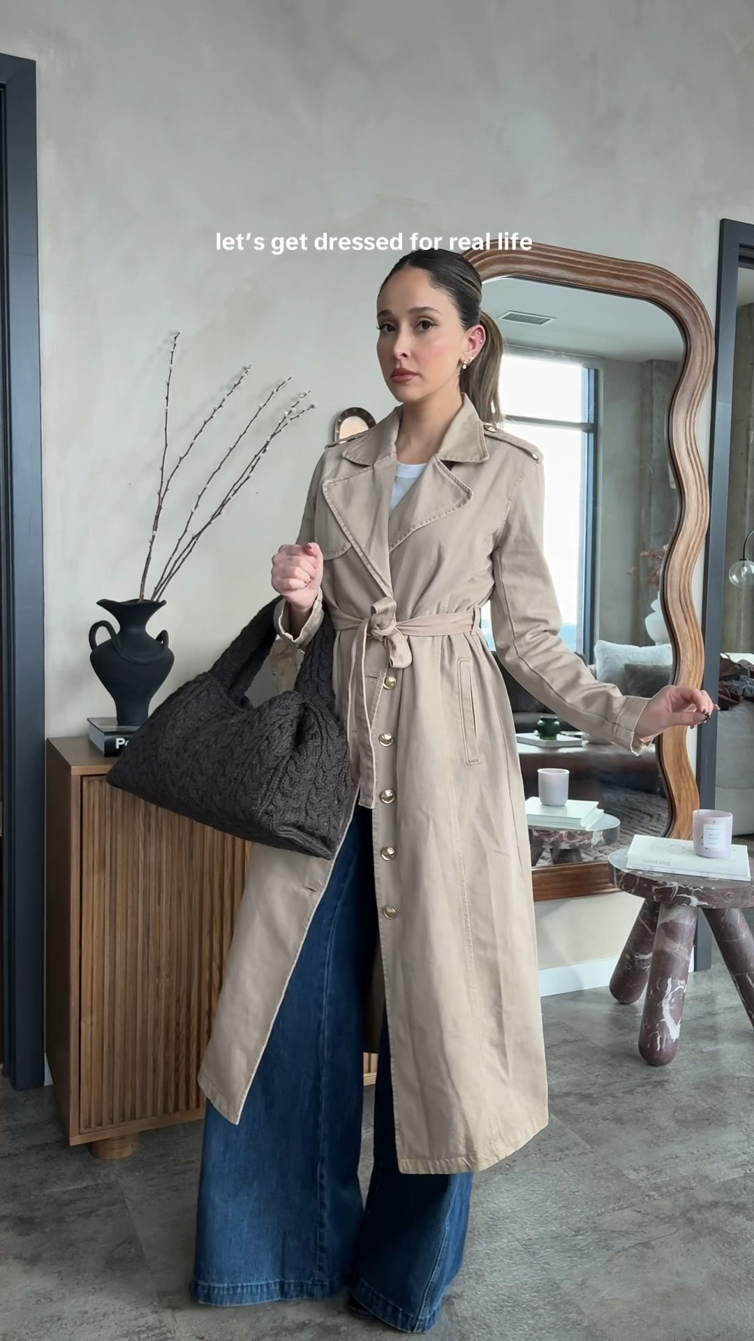 do i make trench coats my thing in 2026??! 

#LTKgrwm #LTKWorkwear #LTKootd