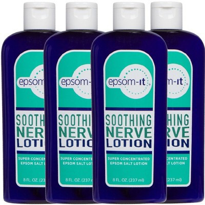 Epsom-It Soothing Nerve Lotion Bottle - 8 oz - 4Pk | Target