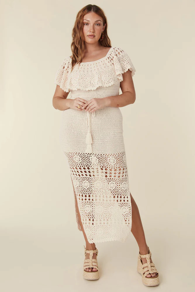Iluka Crochet Midi Dress | Spell Designs (Australia & New Zealand)