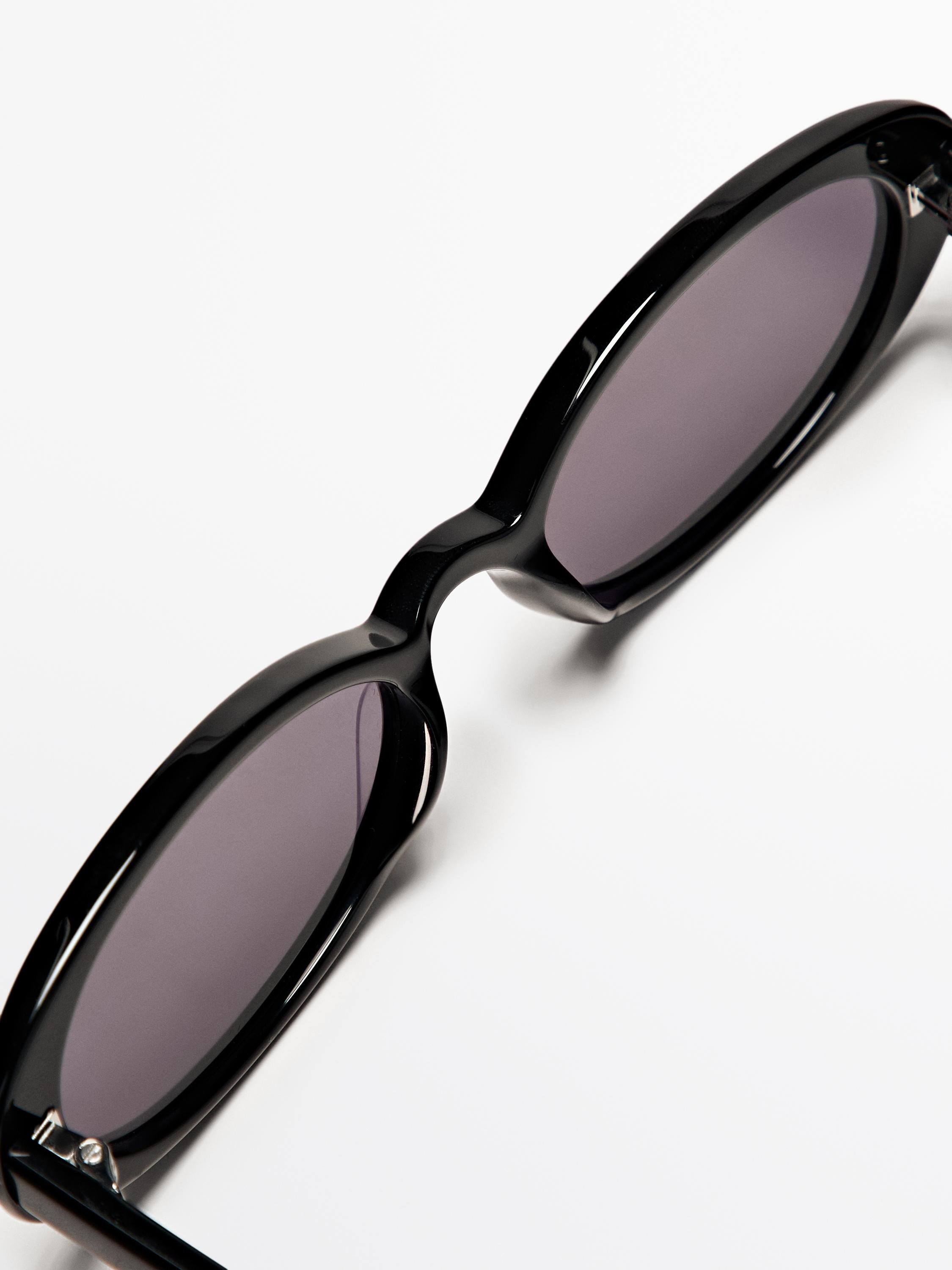 Mini oval sunglasses | Massimo Dutti UK