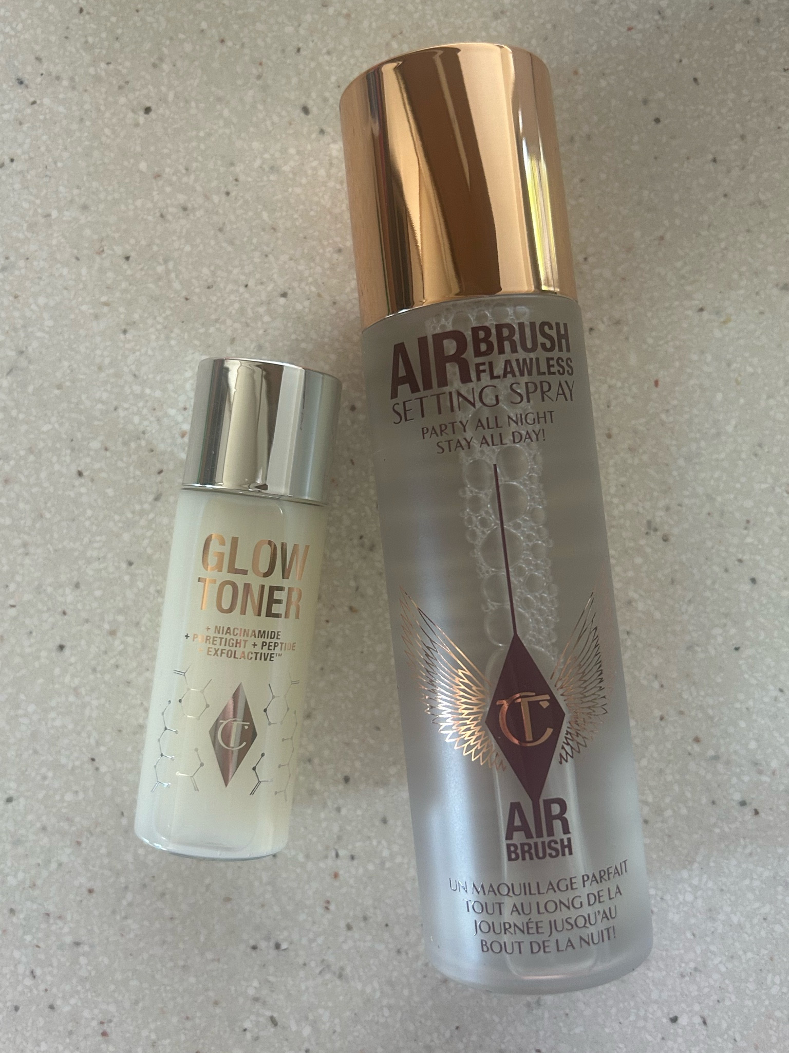 Will always repurchase these! Charlotte tilbury setting spray and glow toner! Perfect prep and set duo to add to your skin care/makeup routine.

#skincare #makeup #charlottetilbury #sephora #beauty #whatsinmybag

#LTKBeauty #LTKFindsUnder50 #LTKWedding