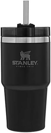 Amazon.com: Stanley Adventure Reusable Vacuum Quencher Tumbler with Straw, Leak Resistant Lid, In... | Amazon (US)