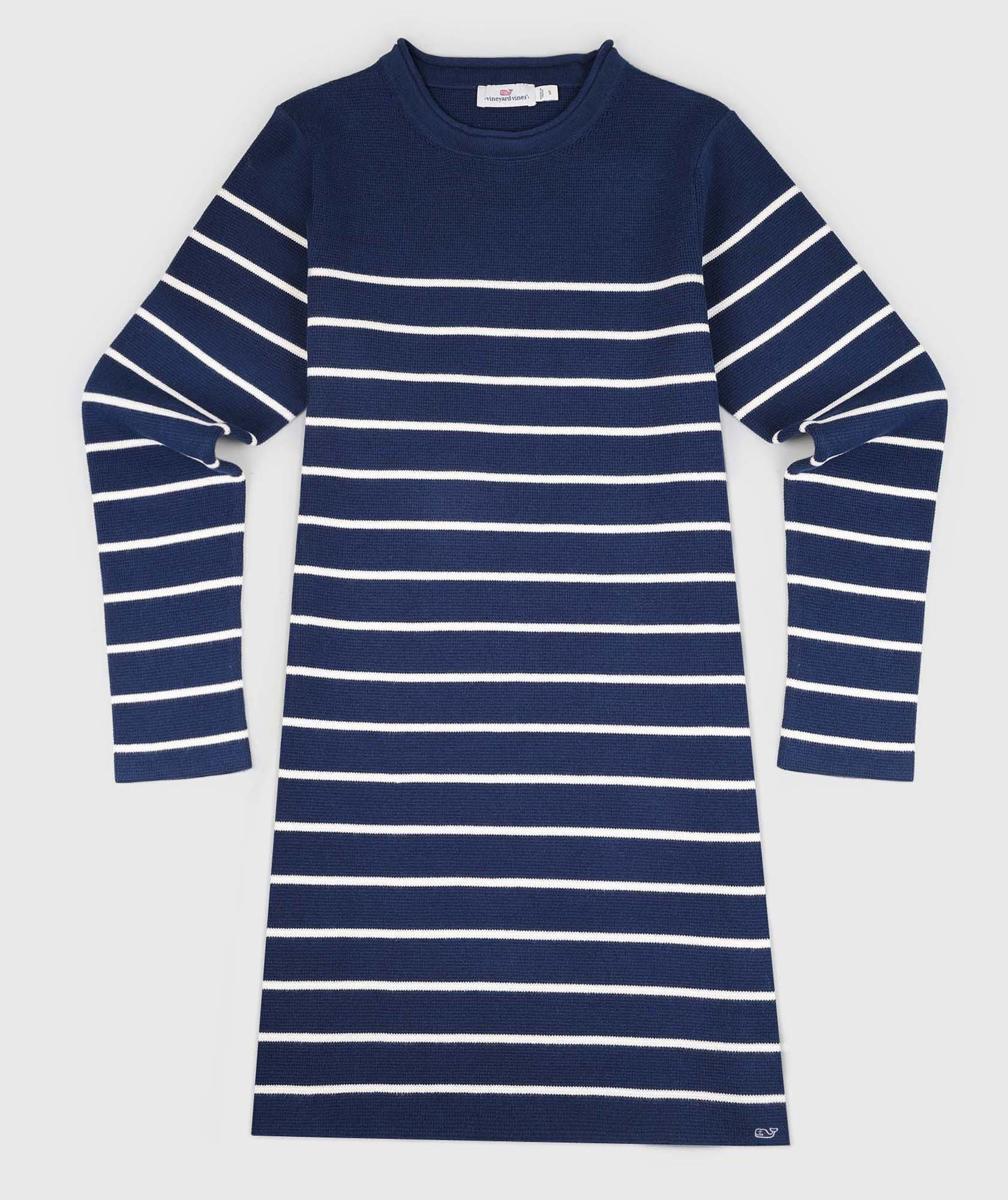 OUTLET Cotton Rollneck Sweater Dress | vineyard vines