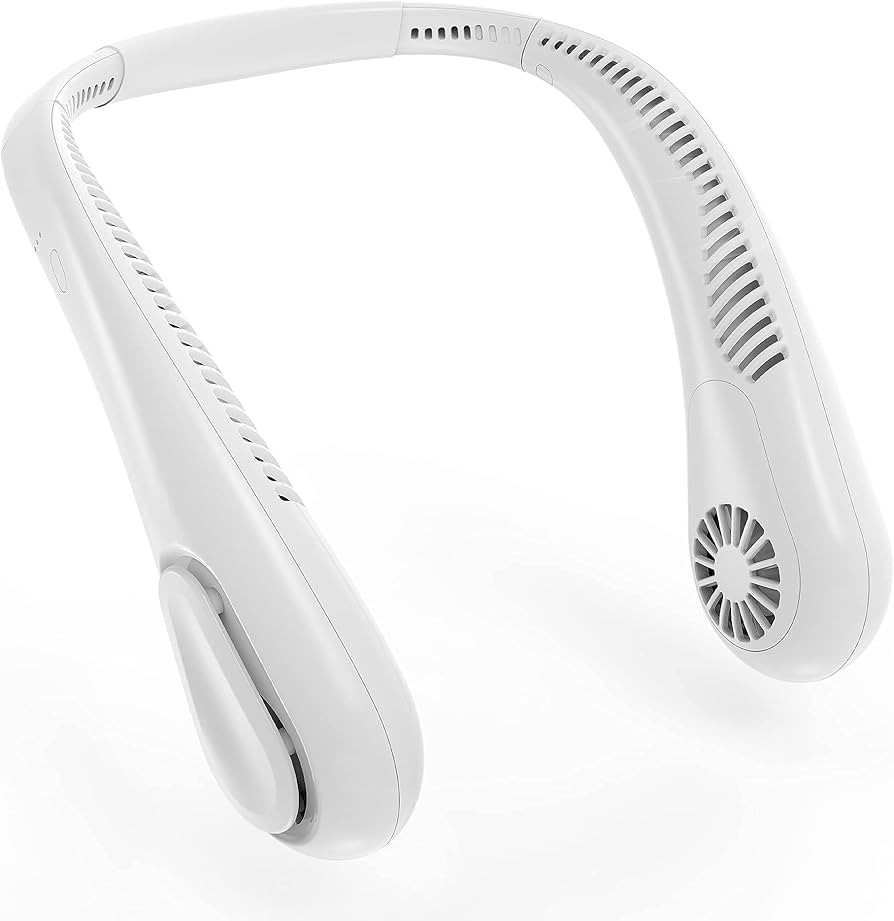 COMLIFE Bladeless Neck Fan, 5000mAh Rechargeable Battery Powered, Angle Adjustable, Hand-free Por... | Amazon (US)