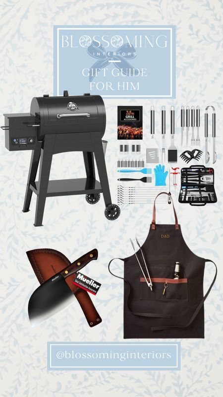 Gift Guide for him - The BBQ loving outdoor guy. The knife of a top seller over here and probably the best gift in itself. 

#LTKGiftGuide #LTKmens