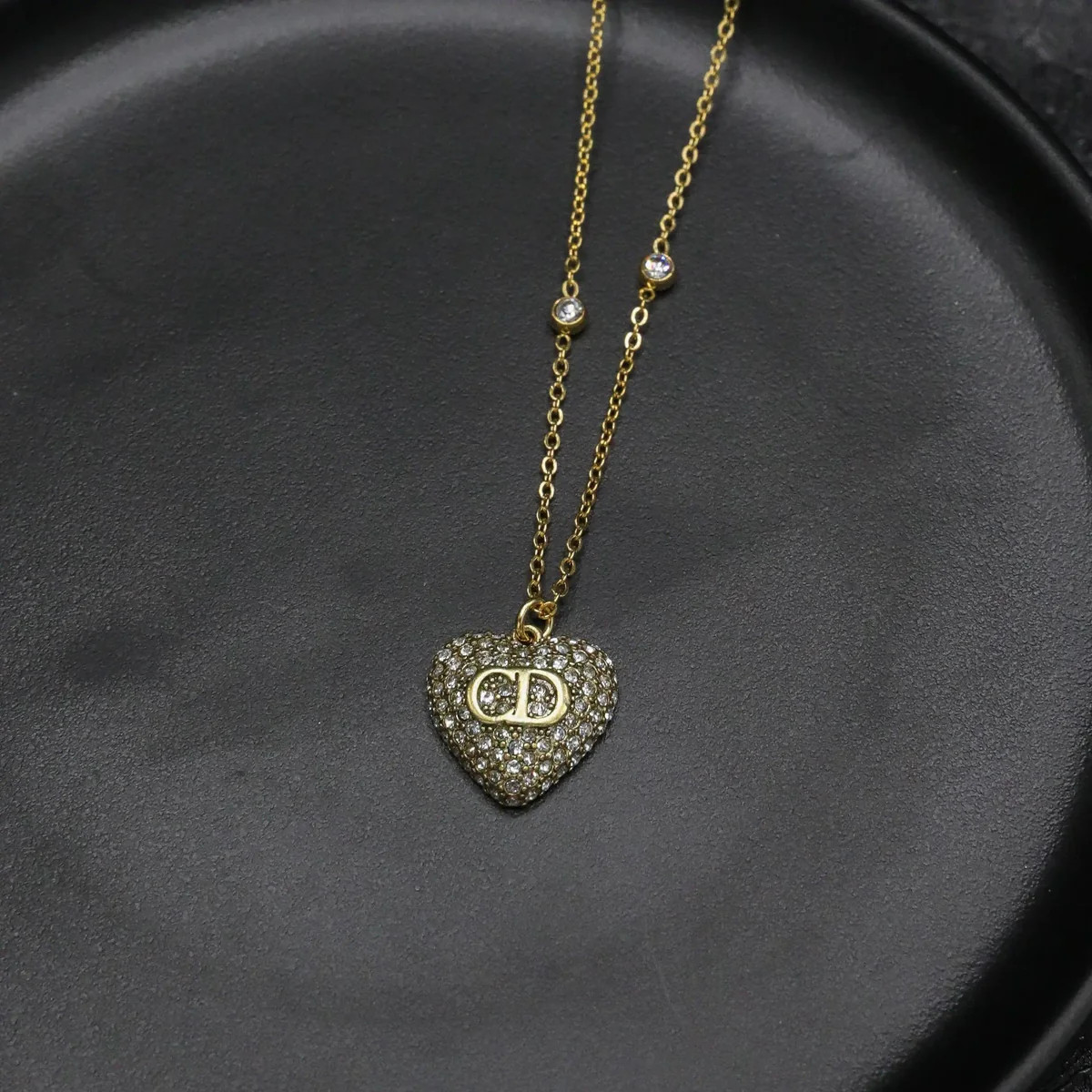 Bejeweled Heart Necklace - Ahava J | Ahava Jewels