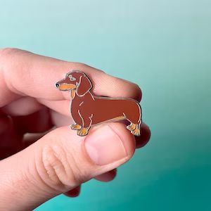 Dachshund Pin, Dachshund, Dog Pin, Dog, Puppy, Doggy, Gift, Gift Idea, Birthday Present, Cute, Ad... | Etsy (US)