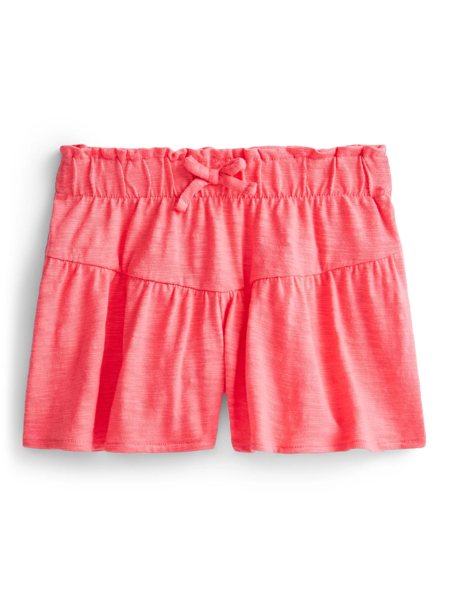 Wonder Nation Girls Textured Fashion Shorts, Sizes 4-18 - Walmart.com | Walmart (US)