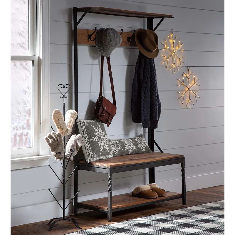 40'' Wide Hall Tree with Shoe Storage | Wayfair North America