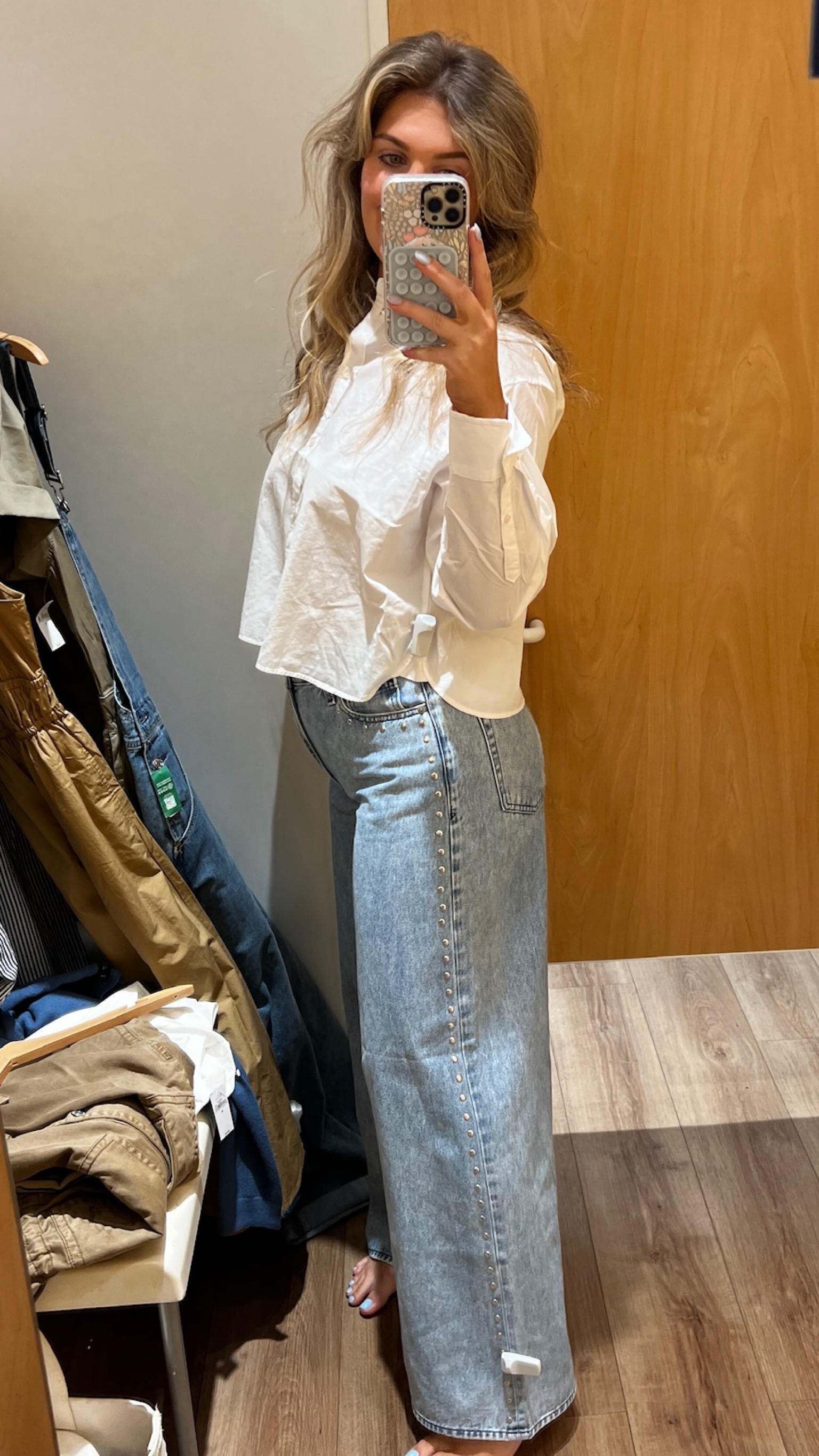 Fall trend alert!! Studded jeans! I LOVE these from Gap! 

#LTKStyleTip