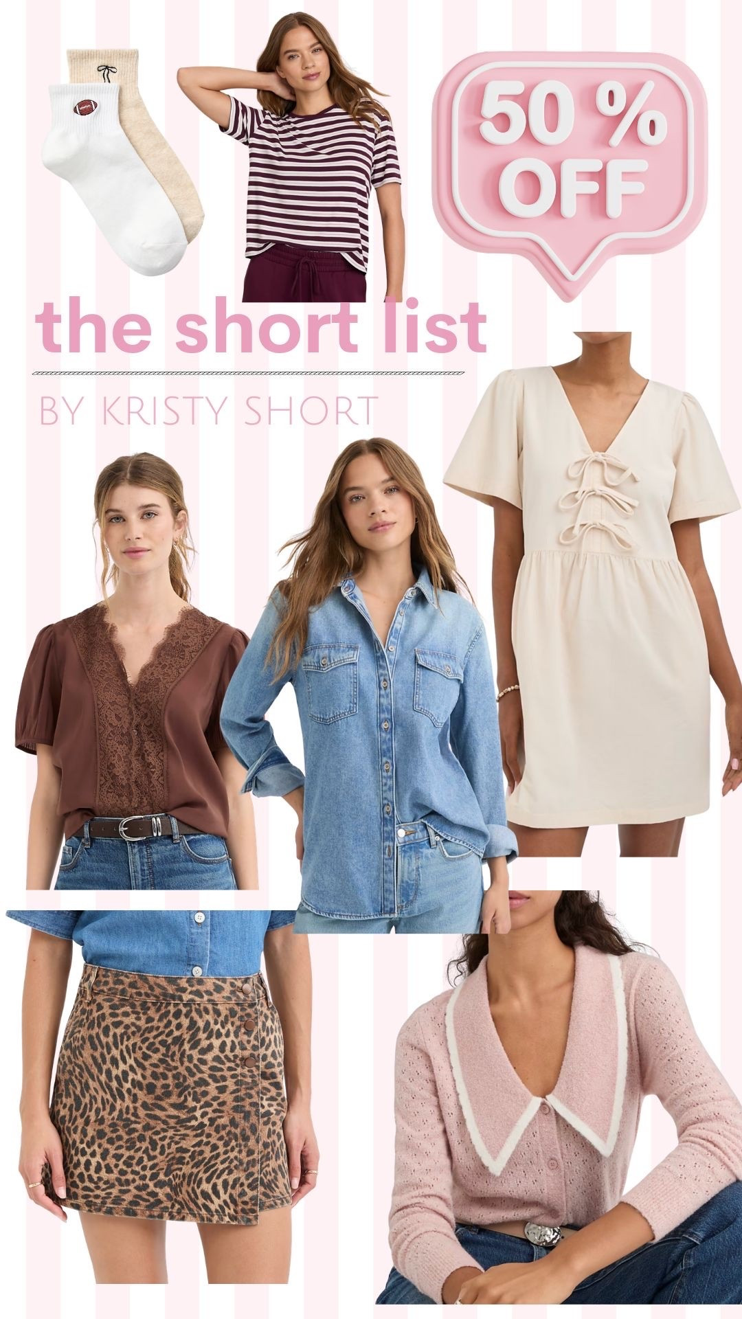 LOFT favorites are now 50% OFF! 🎉

I rounded up the cutest pieces you can wear now and straight into fall—from elevated everyday tops and matching sets to denim, leopard print and pretty feminine details. These are the kind of pieces that make getting dressed feel easy while still looking pulled together.

#LTKSaleAlert #LTKOver40 #LTKWorkwear