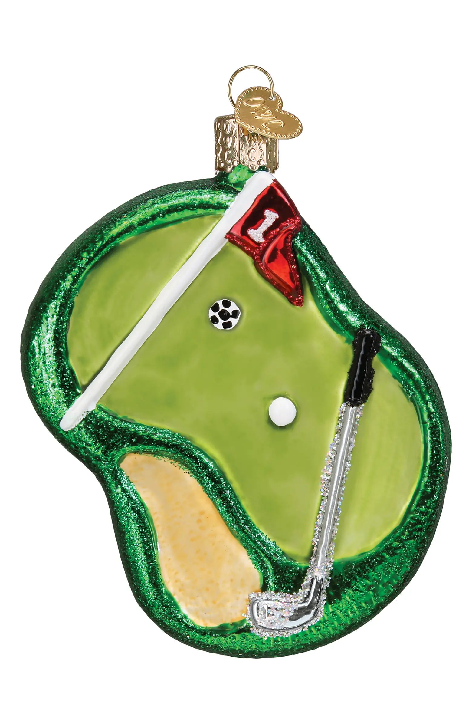 Old World Christmas Putting Green Glass Ornament | Nordstrom | Nordstrom