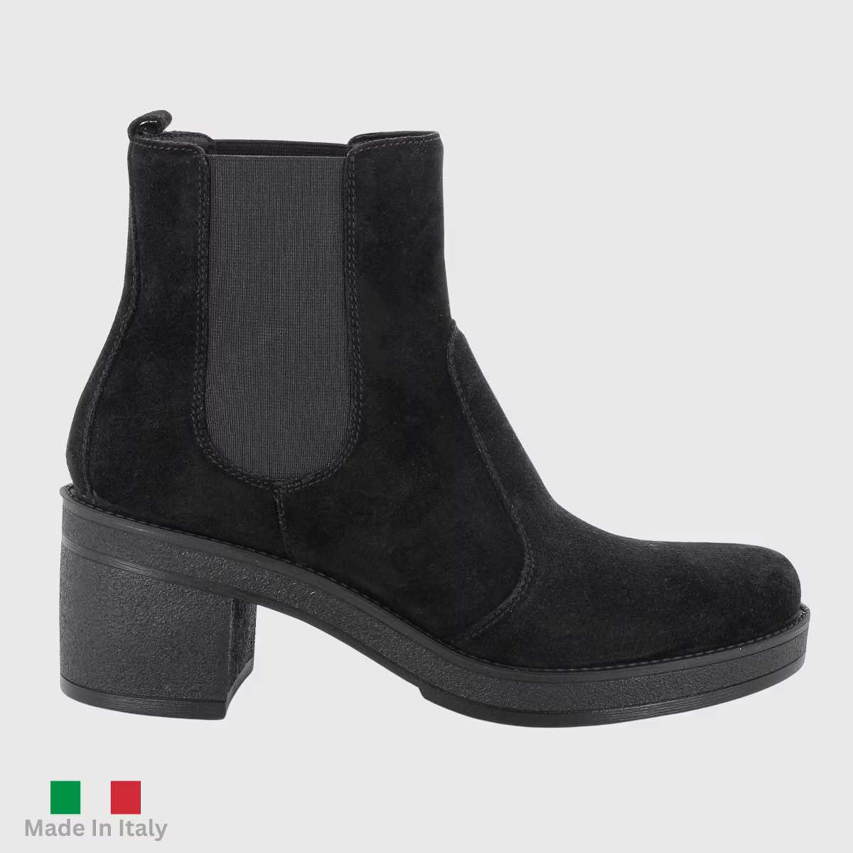 Sofia Made in Italy Womens Suede Chelsea Boots By Alpine Swiss | Target