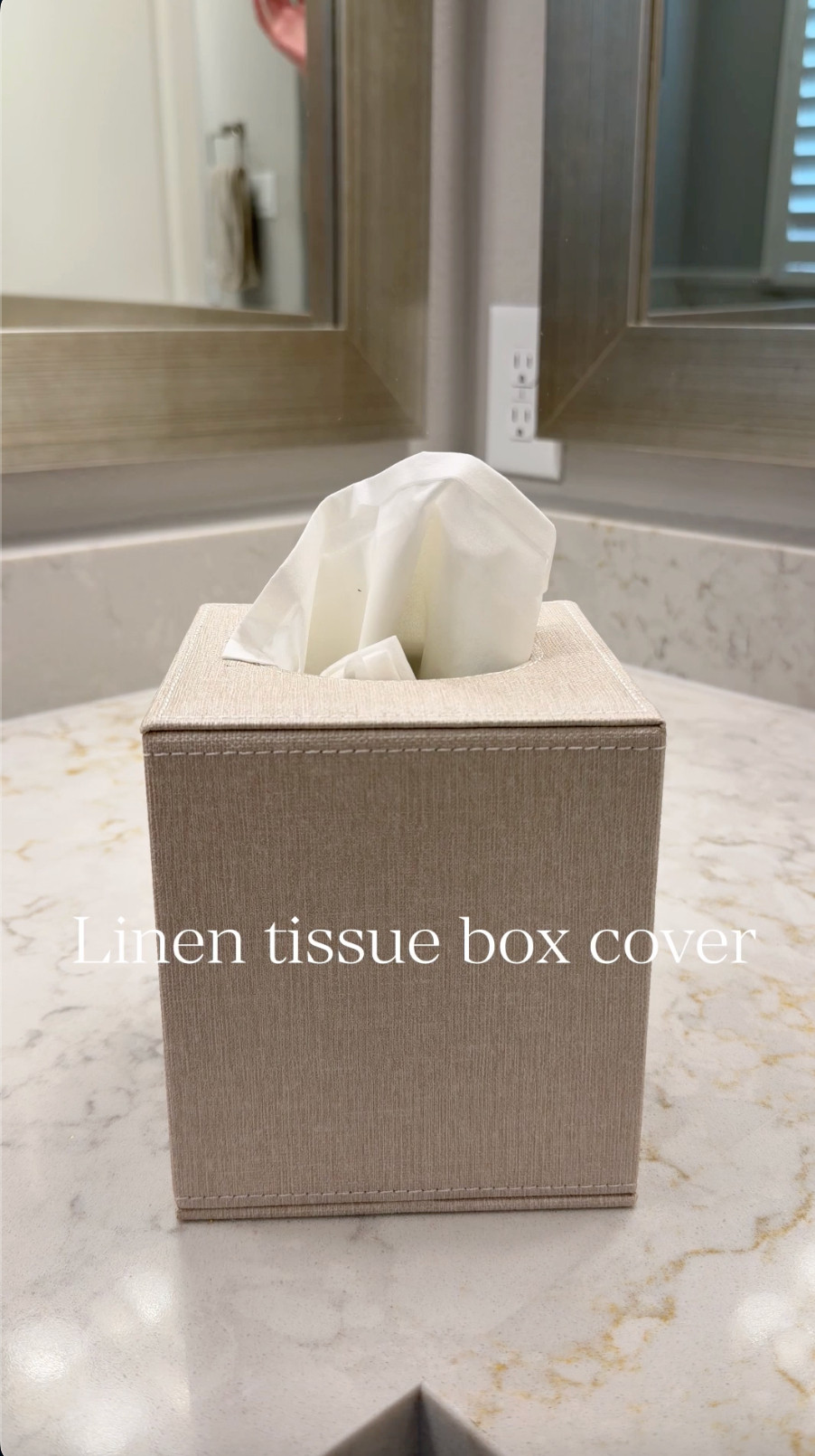This simple upgrade makes a tissue box feel more like intentional decor versus clutter. ✨ 

elegant decor, high end home finds, elevated home, amazon finds, linen decor, linen home goods.

#LTKHome #LTKBeauty #LTKdayinmylife