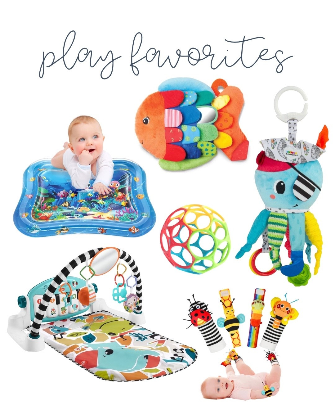 Play favorites for our 3 month old 