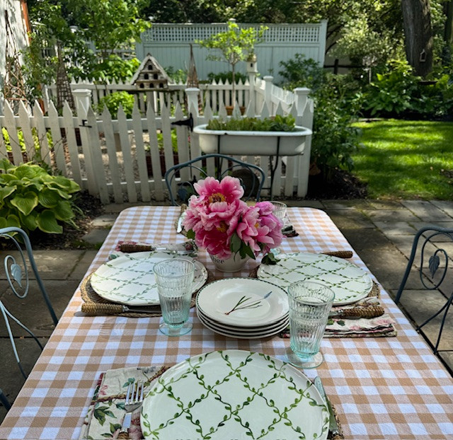 Dreaming of spring tablescapes on this winter's day. I can't wait to get into the garden again and plant up our herb garden in this vintage tub. 

 #LTKSeasonal #LTKHome
