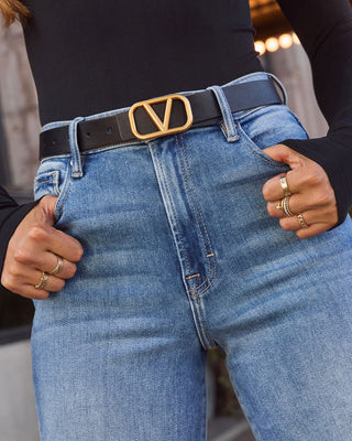 Shes Iconic Vici Logo Belt Black / O/S | VICI