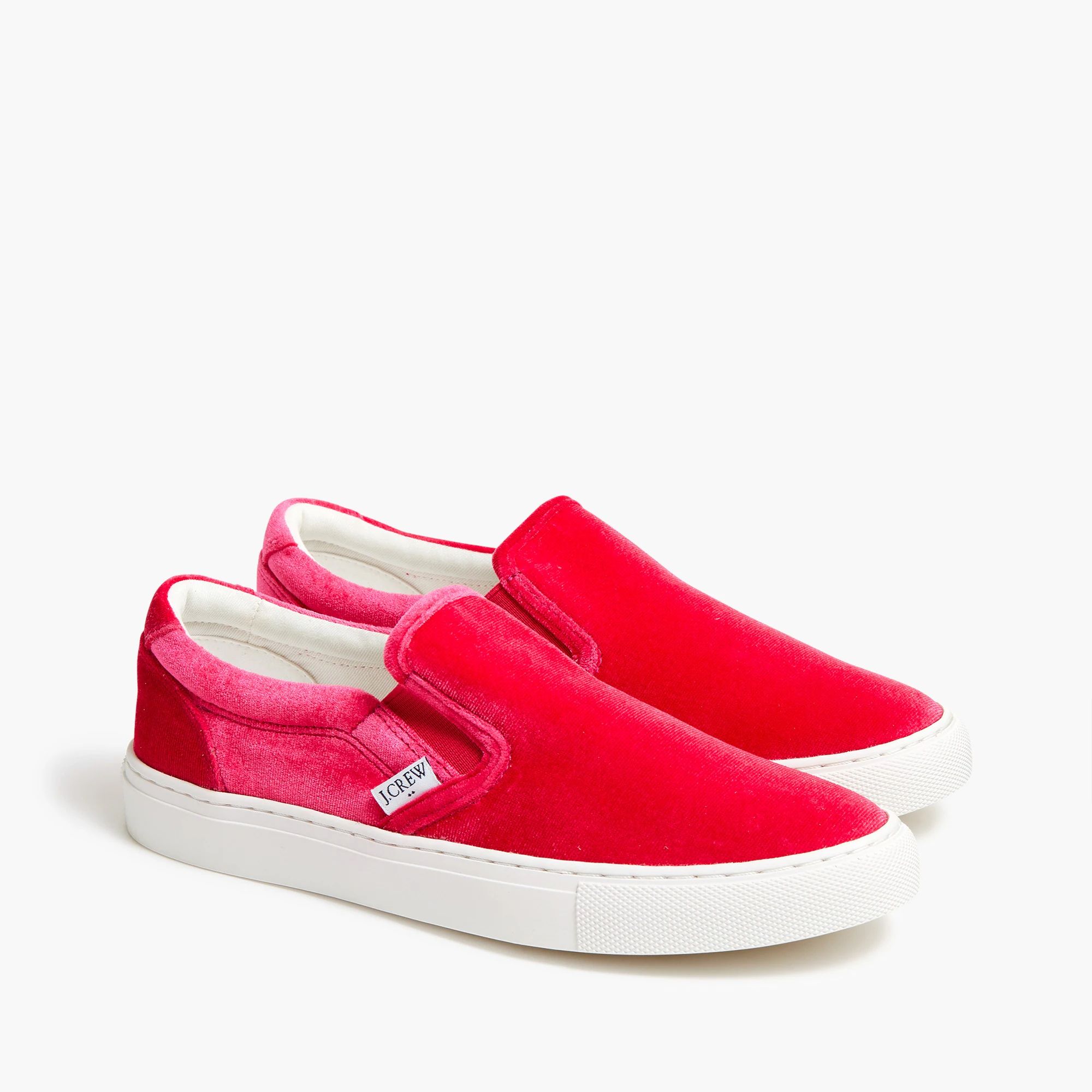 Road trip velvet slip-on sneakersItem BC610 
 
 
 
 
 There are no reviews for this product.Be th... | J.Crew Factory