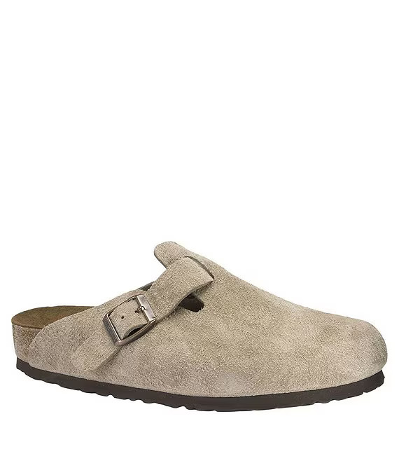 Women's Boston Suede Soft Footbed Clogs | Dillard's