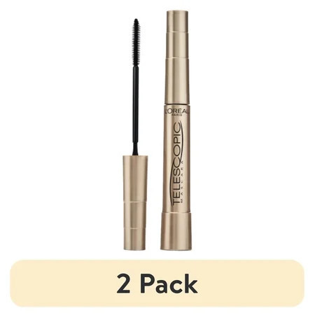 (2 pack) L'Oreal Paris Telescopic Original Washable Mascara, Black Brown | Walmart (US)
